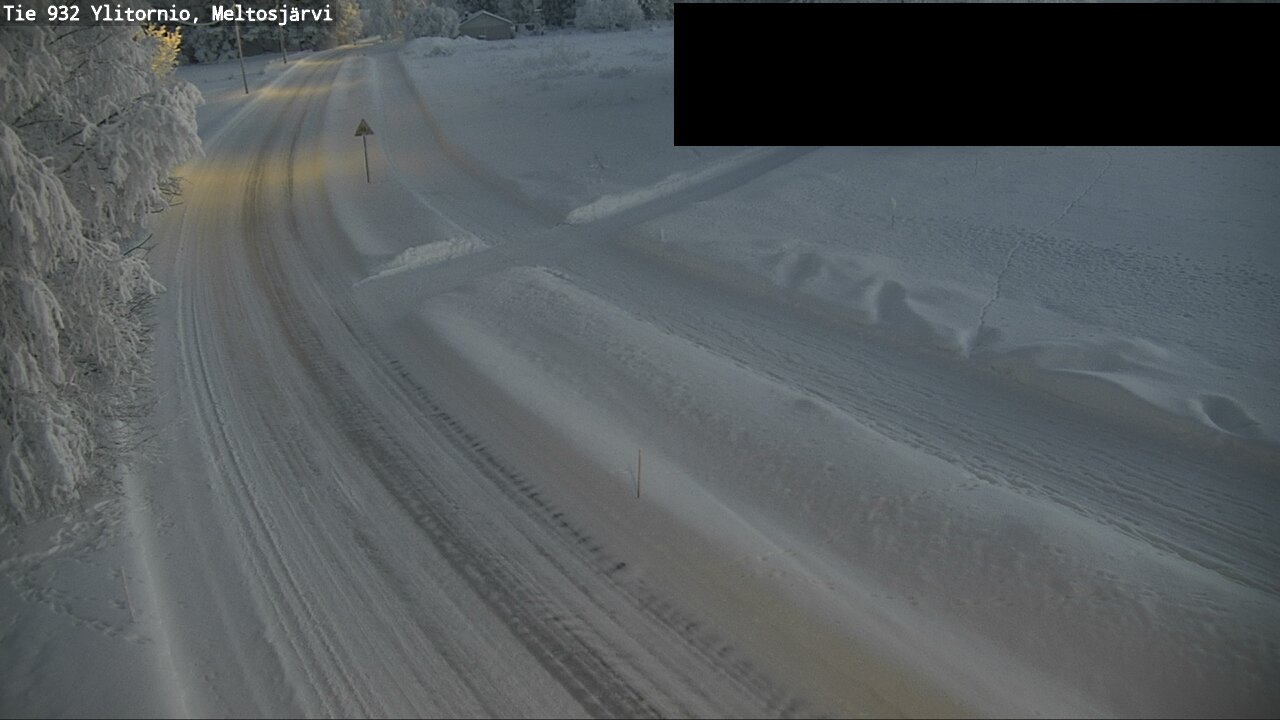 Kelikamerat Kuva Tie 932 Ylitornio, Meltosjärvi, Ylitornio, Lappi