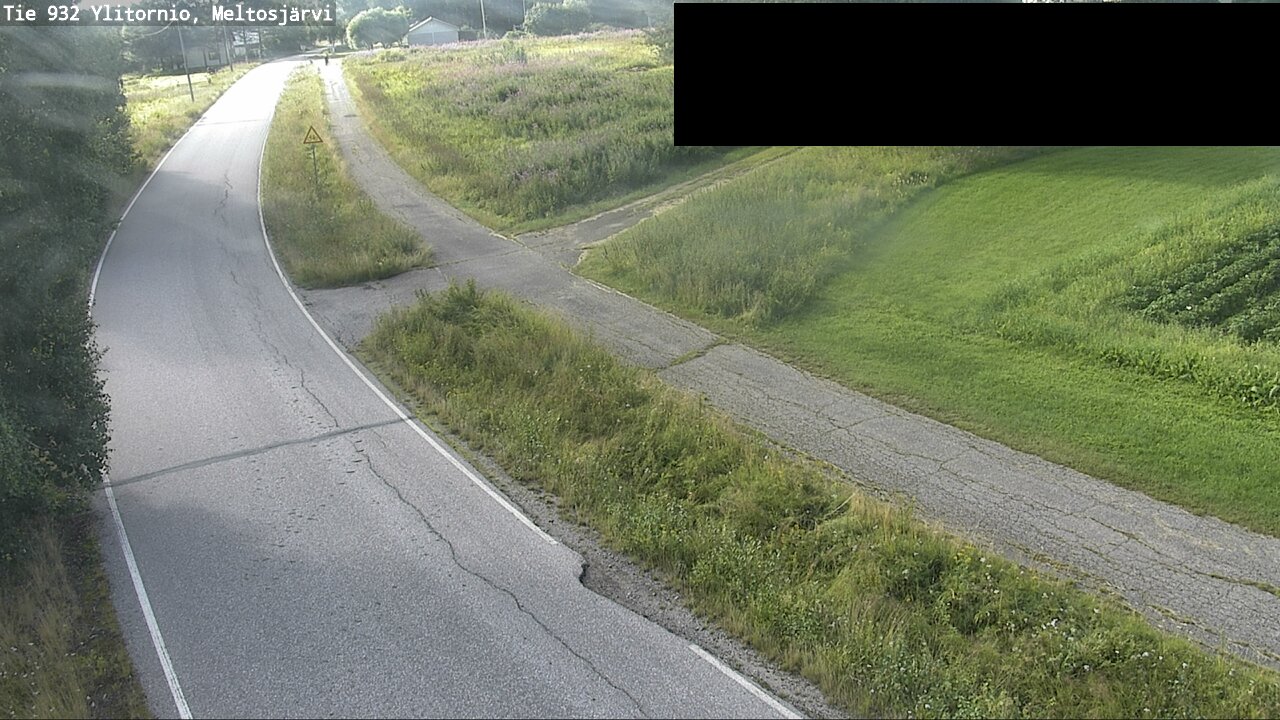 Weather Camera Image Road 932 Ylitornio, Meltosjärv, Ylitornio, Lappi