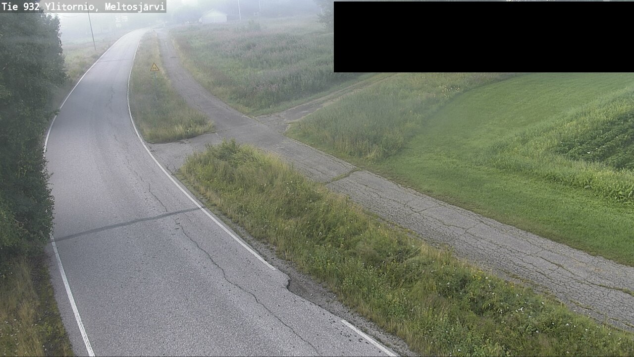 Weather Camera Image Road 932 Ylitornio, Meltosjärv, Ylitornio, Lappi
