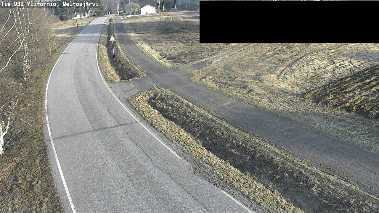 Weather Camera Image Road 932 Ylitornio, Meltosjärv, Ylitornio, Lappi
