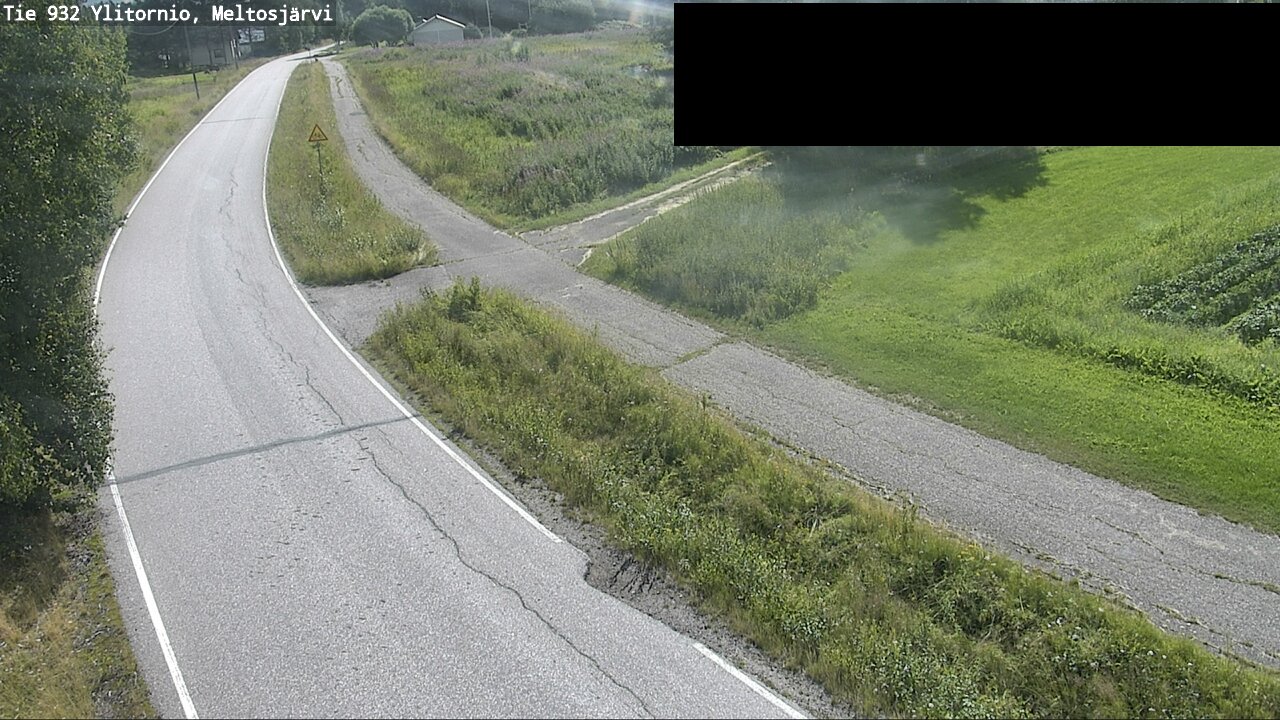 Weather Camera Image Road 932 Ylitornio, Meltosjärv, Ylitornio, Lappi