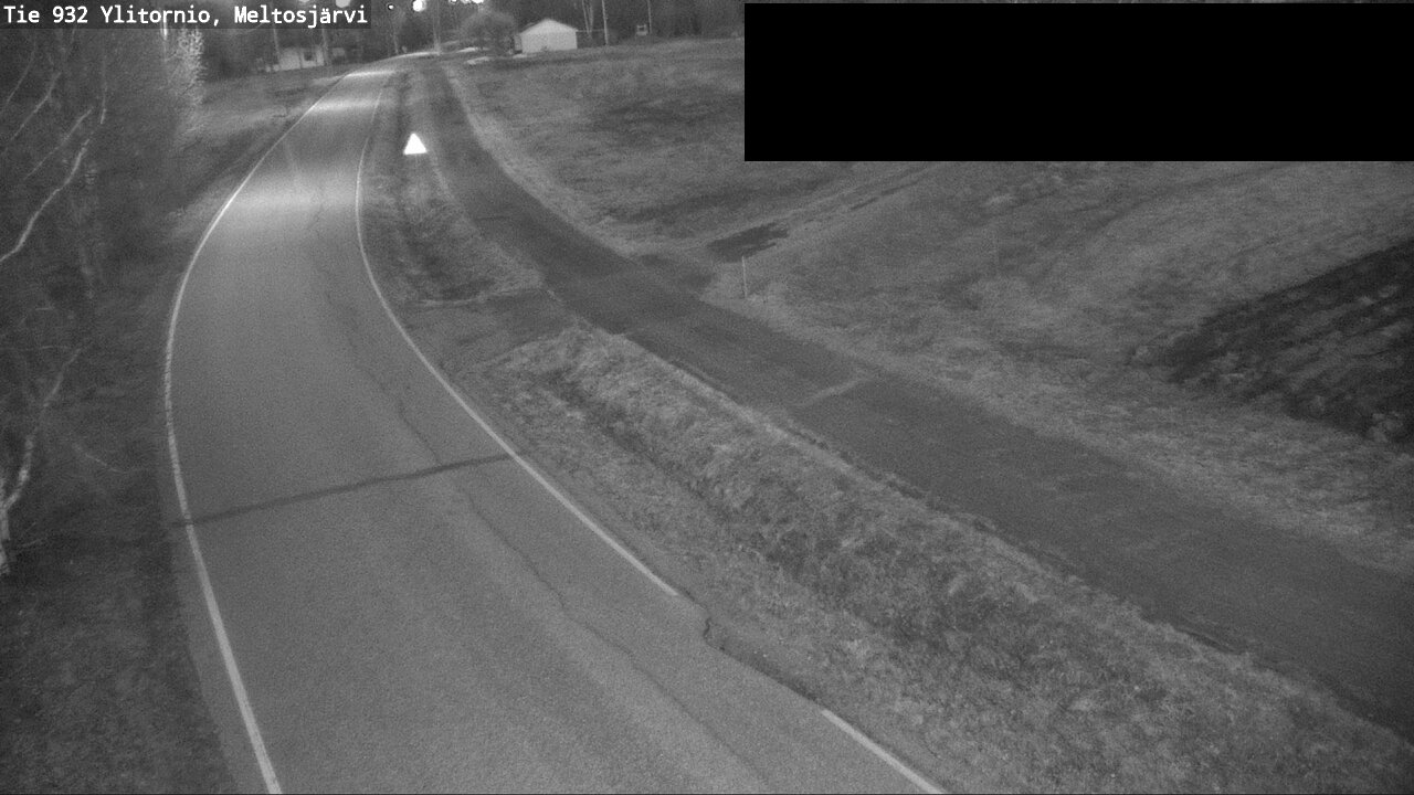 Weather Camera Image Road 932 Ylitornio, Meltosjärv, Ylitornio, Lappi