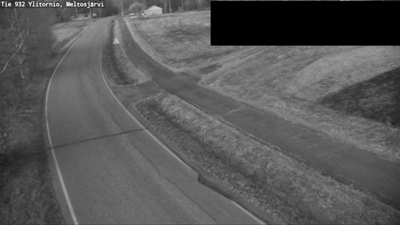 Weather Camera Image Road 932 Ylitornio, Meltosjärv, Ylitornio, Lappi