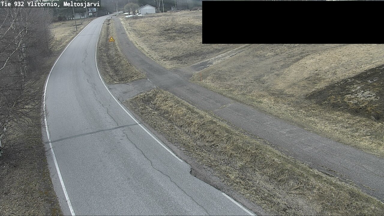 Weather Camera Image Road 932 Ylitornio, Meltosjärv, Ylitornio, Lappi