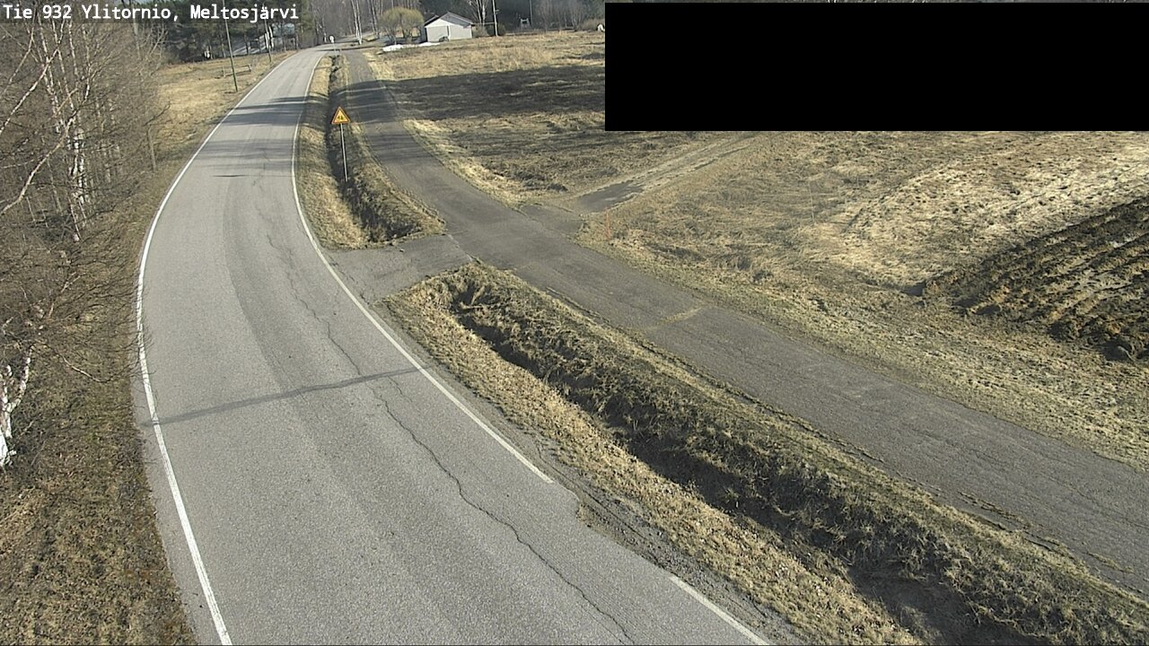 Weather Camera Image Road 932 Ylitornio, Meltosjärv, Ylitornio, Lappi