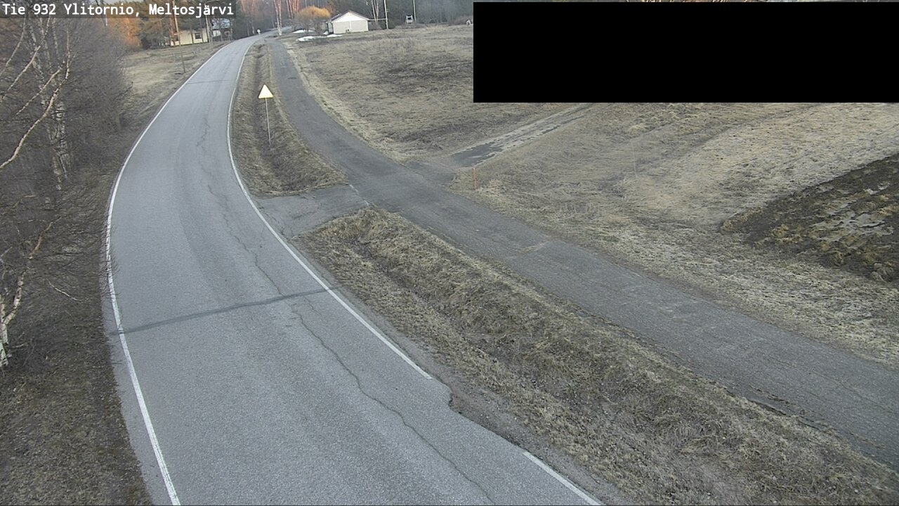 Weather Camera Image Road 932 Ylitornio, Meltosjärv, Ylitornio, Lappi
