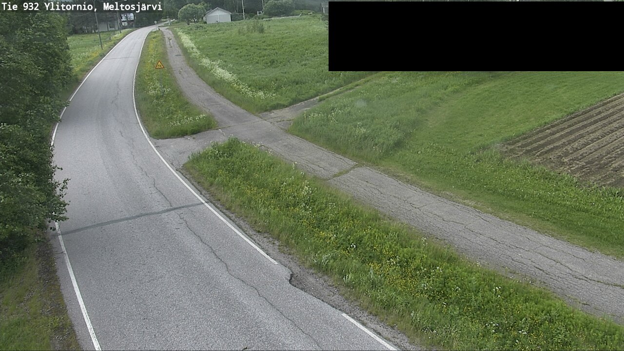 Weather Camera Image Road 932 Ylitornio, Meltosjärv, Ylitornio, Lappi