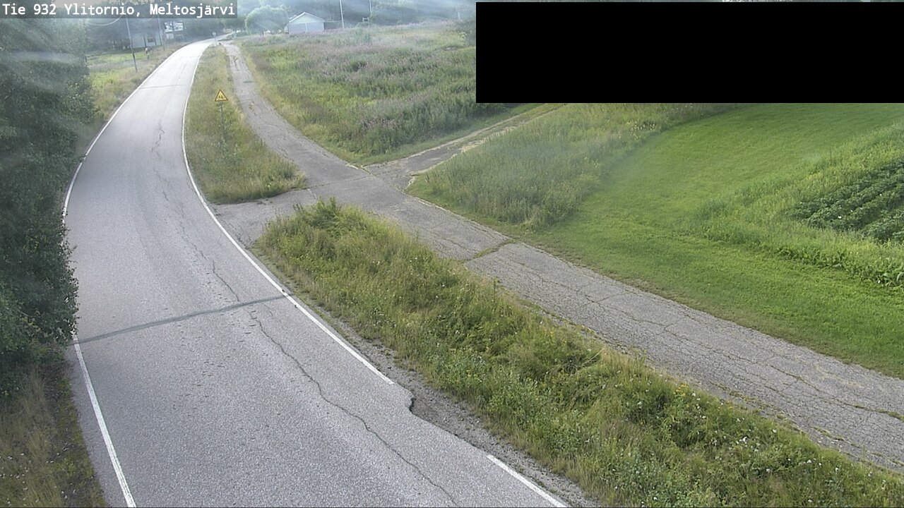 Weather Camera Image Road 932 Ylitornio, Meltosjärv, Ylitornio, Lappi