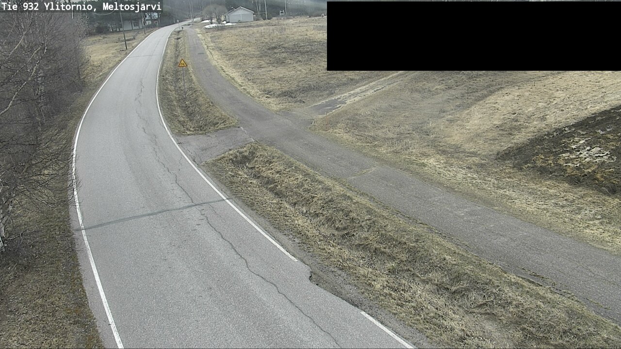 Weather Camera Image Road 932 Ylitornio, Meltosjärv, Ylitornio, Lappi