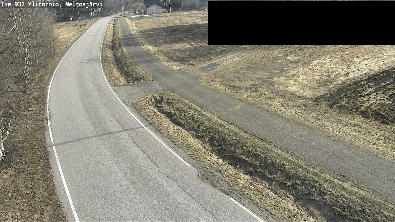 Weather Camera Image Road 932 Ylitornio, Meltosjärv, Ylitornio, Lappi