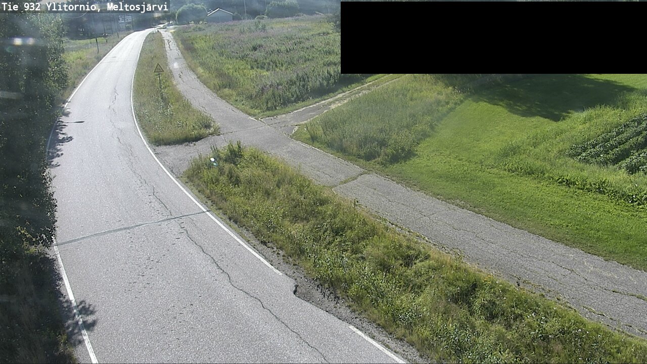Weather Camera Image Road 932 Ylitornio, Meltosjärv, Ylitornio, Lappi