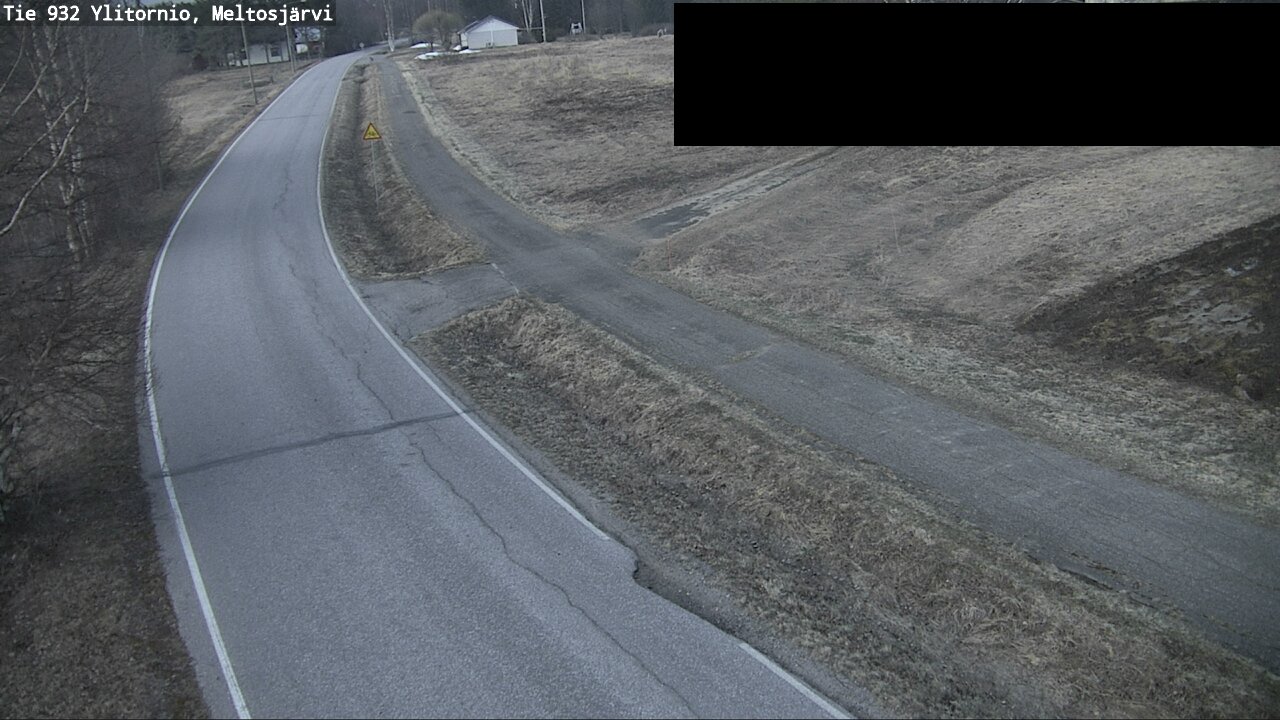 Weather Camera Image Road 932 Ylitornio, Meltosjärv, Ylitornio, Lappi