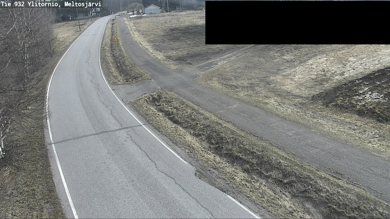 Weather Camera Image Road 932 Ylitornio, Meltosjärv, Ylitornio, Lappi