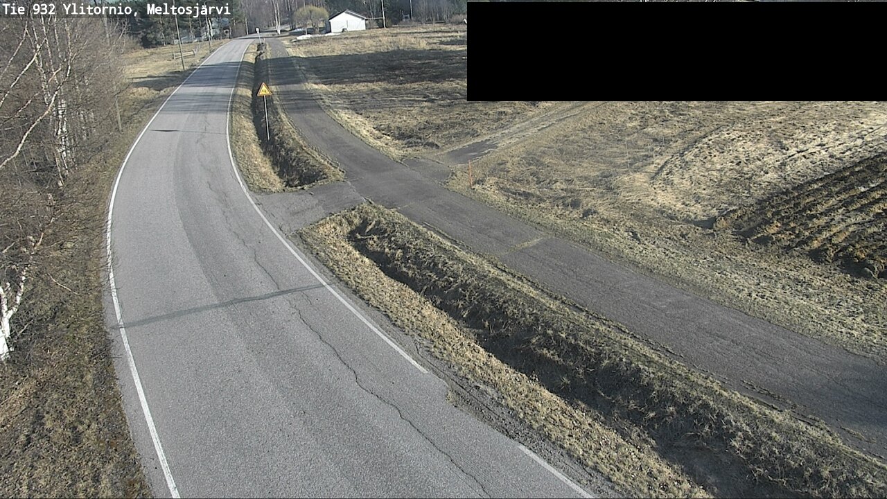 Weather Camera Image Road 932 Ylitornio, Meltosjärv, Ylitornio, Lappi