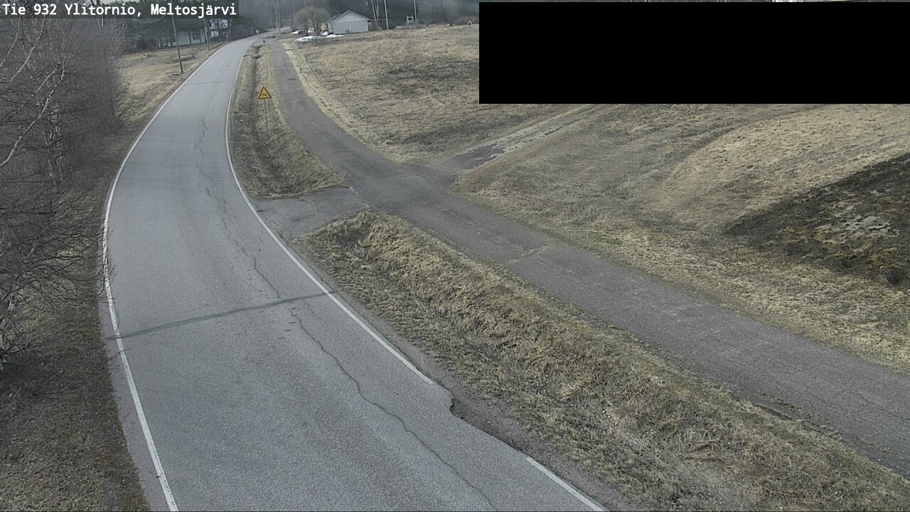 Weather Camera Image Road 932 Ylitornio, Meltosjärv, Ylitornio, Lappi