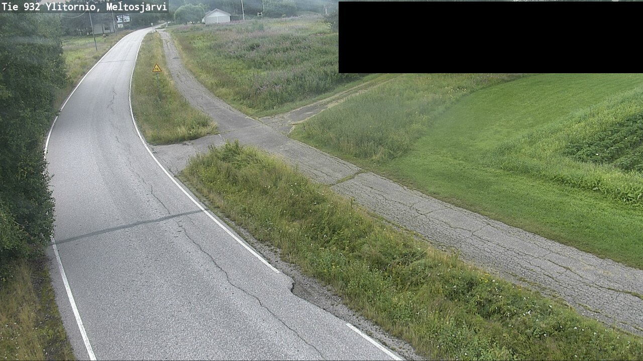 Weather Camera Image Road 932 Ylitornio, Meltosjärv, Ylitornio, Lappi