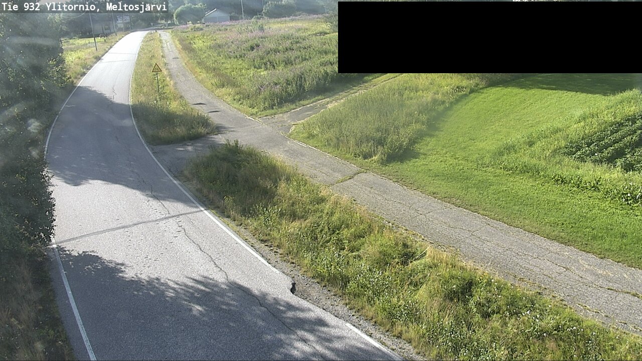 Weather Camera Image Road 932 Ylitornio, Meltosjärv, Ylitornio, Lappi