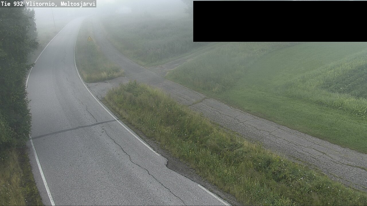 Weather Camera Image Road 932 Ylitornio, Meltosjärv, Ylitornio, Lappi