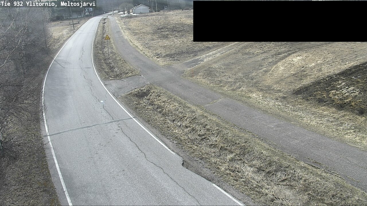 Weather Camera Image Road 932 Ylitornio, Meltosjärv, Ylitornio, Lappi