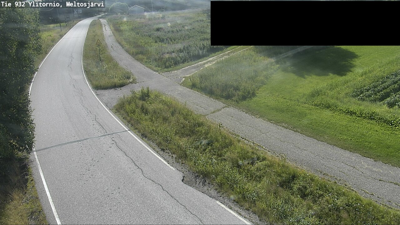 Weather Camera Image Road 932 Ylitornio, Meltosjärv, Ylitornio, Lappi
