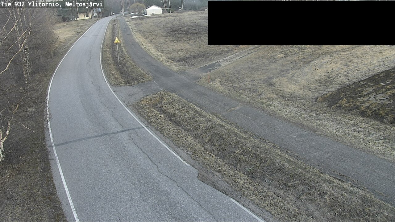 Weather Camera Image Road 932 Ylitornio, Meltosjärv, Ylitornio, Lappi
