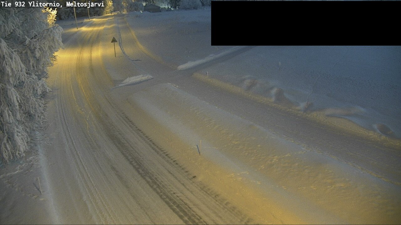 Kelikamerat Kuva Tie 932 Ylitornio, Meltosjärvi, Ylitornio, Lappi