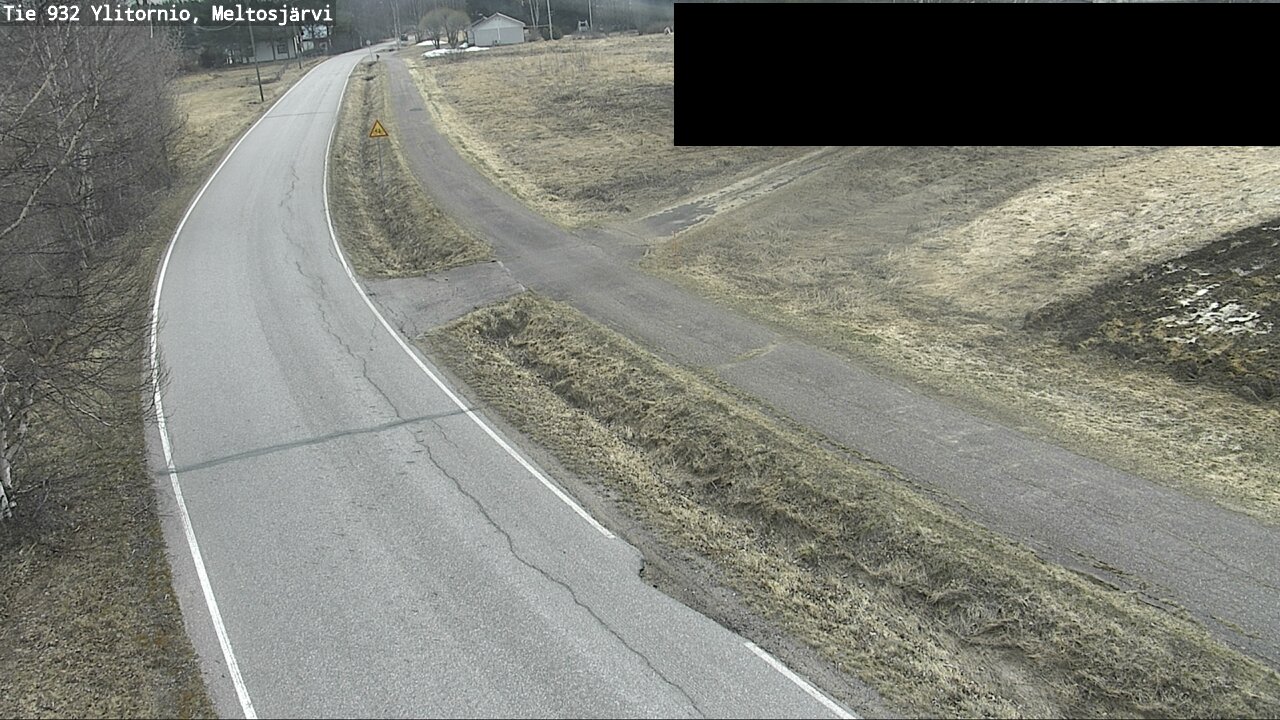 Weather Camera Image Road 932 Ylitornio, Meltosjärv, Ylitornio, Lappi