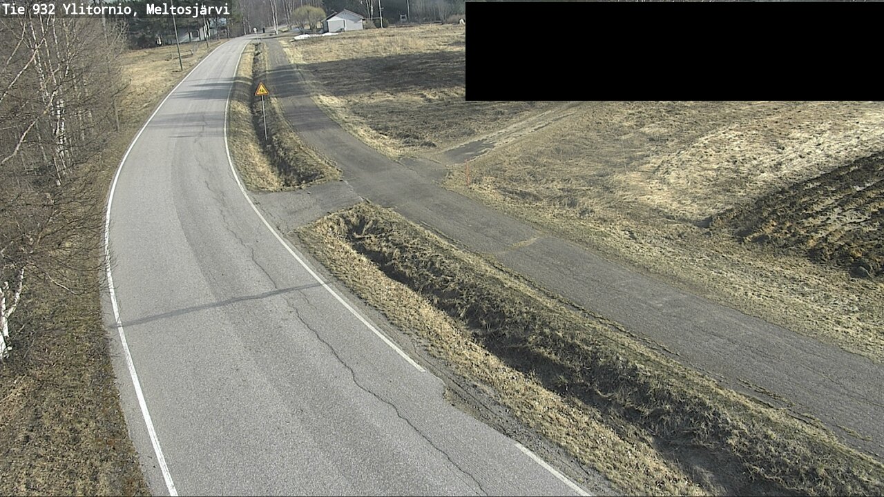Weather Camera Image Road 932 Ylitornio, Meltosjärv, Ylitornio, Lappi