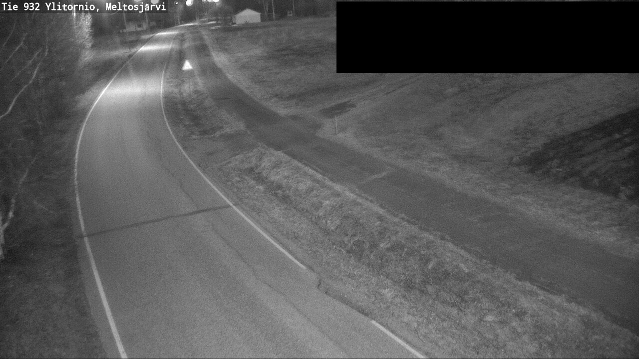 Weather Camera Image Road 932 Ylitornio, Meltosjärv, Ylitornio, Lappi
