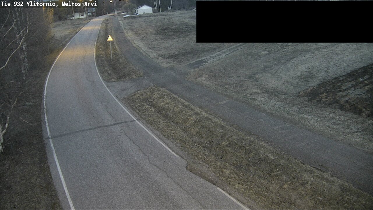 Weather Camera Image Road 932 Ylitornio, Meltosjärv, Ylitornio, Lappi