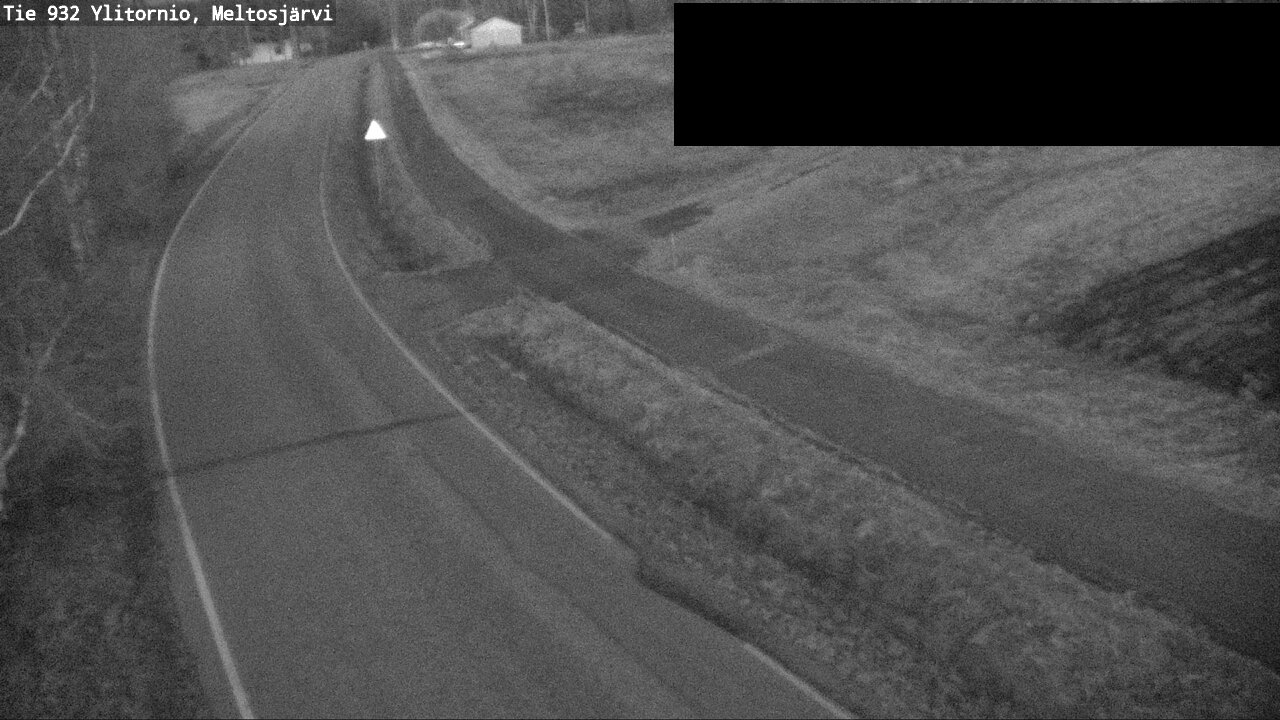 Weather Camera Image Road 932 Ylitornio, Meltosjärv, Ylitornio, Lappi