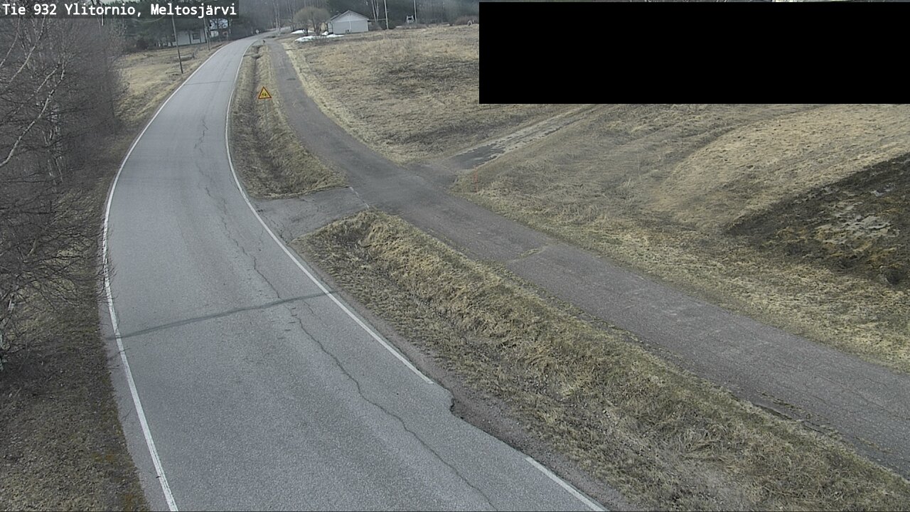 Weather Camera Image Road 932 Ylitornio, Meltosjärv, Ylitornio, Lappi