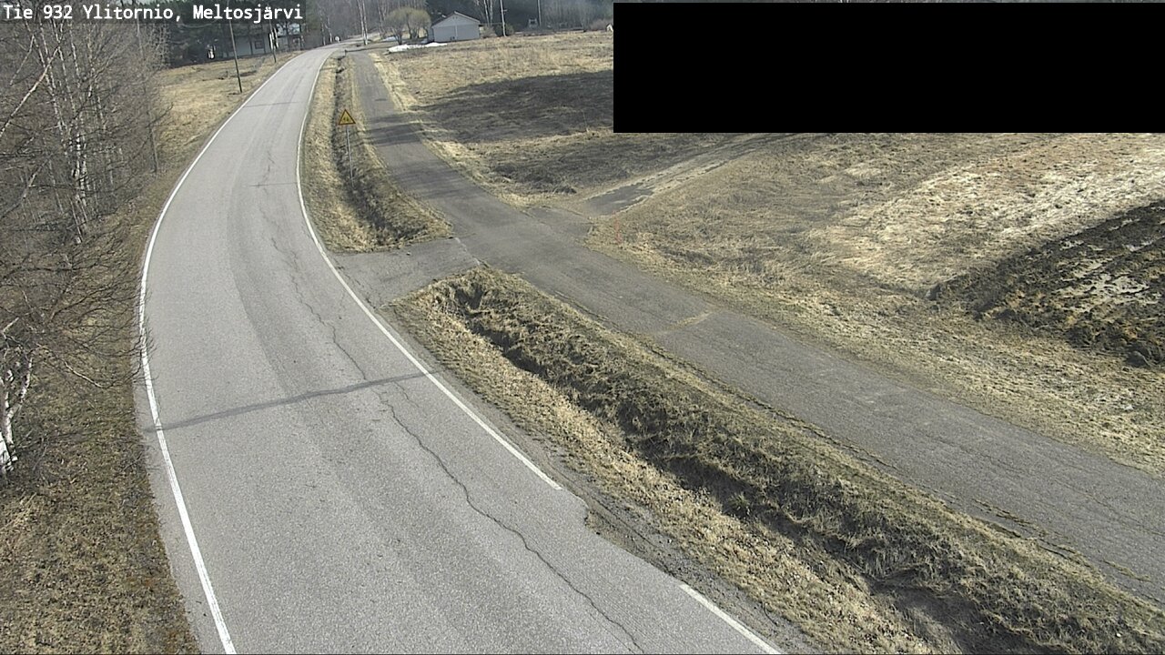 Weather Camera Image Road 932 Ylitornio, Meltosjärv, Ylitornio, Lappi