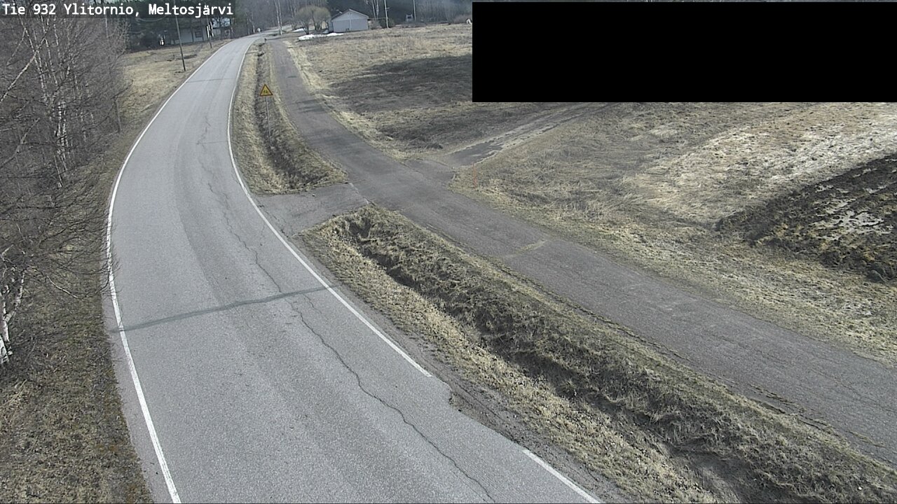 Weather Camera Image Road 932 Ylitornio, Meltosjärv, Ylitornio, Lappi