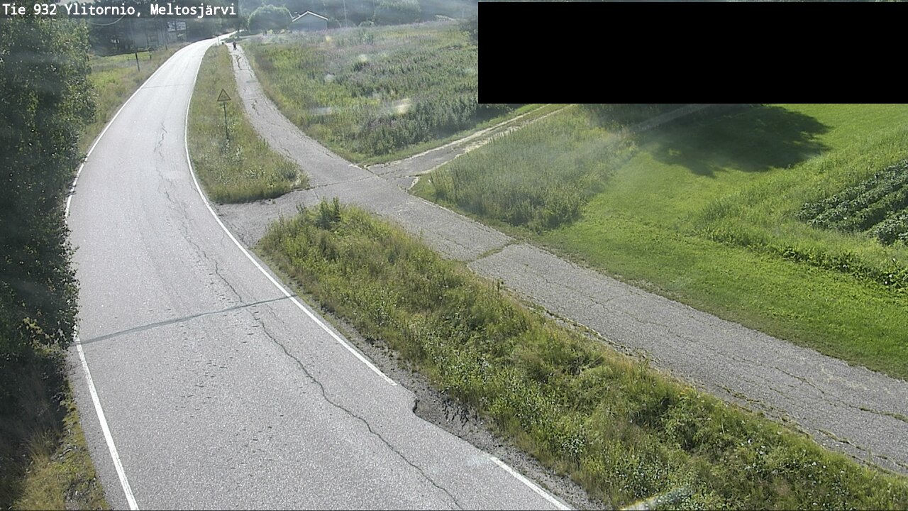 Weather Camera Image Road 932 Ylitornio, Meltosjärv, Ylitornio, Lappi