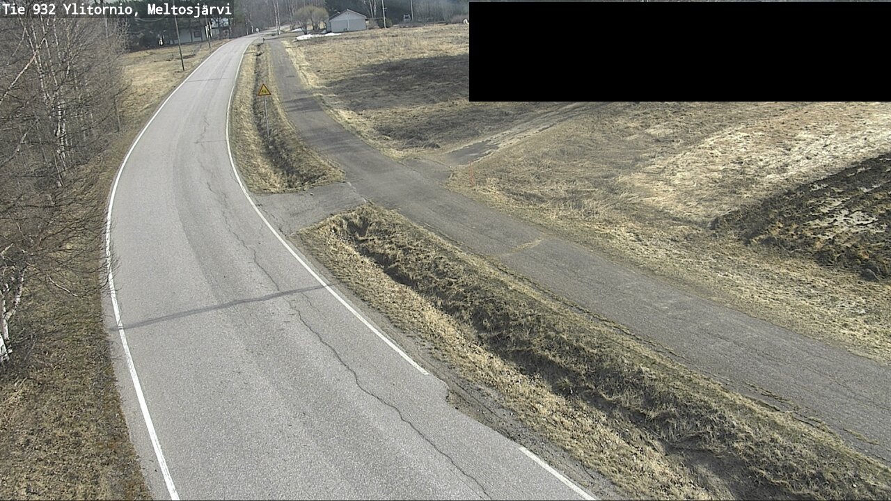 Weather Camera Image Road 932 Ylitornio, Meltosjärv, Ylitornio, Lappi