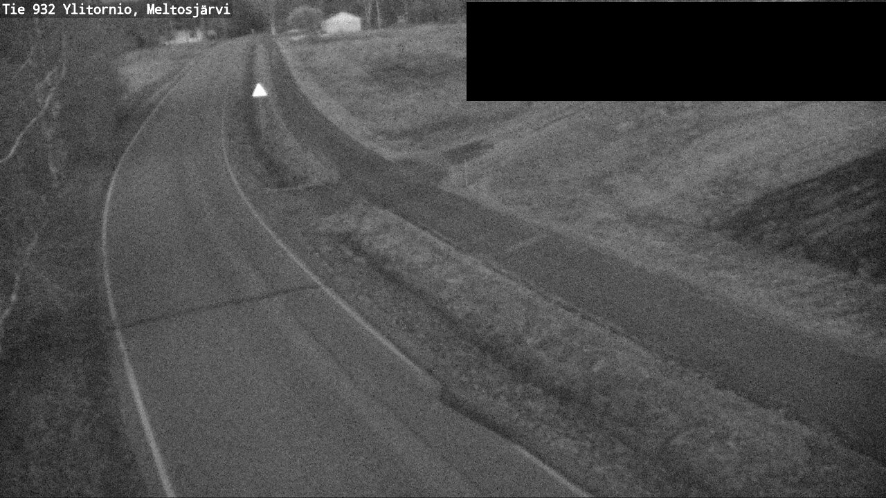 Weather Camera Image Road 932 Ylitornio, Meltosjärv, Ylitornio, Lappi