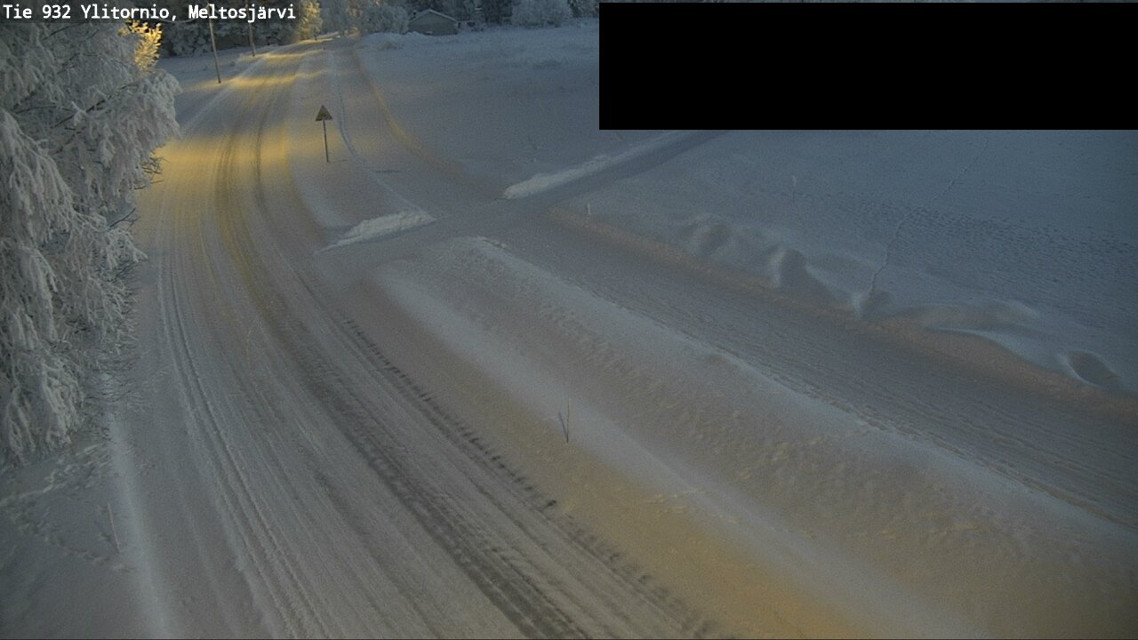 Kelikamerat Kuva Tie 932 Ylitornio, Meltosjärvi, Ylitornio, Lappi