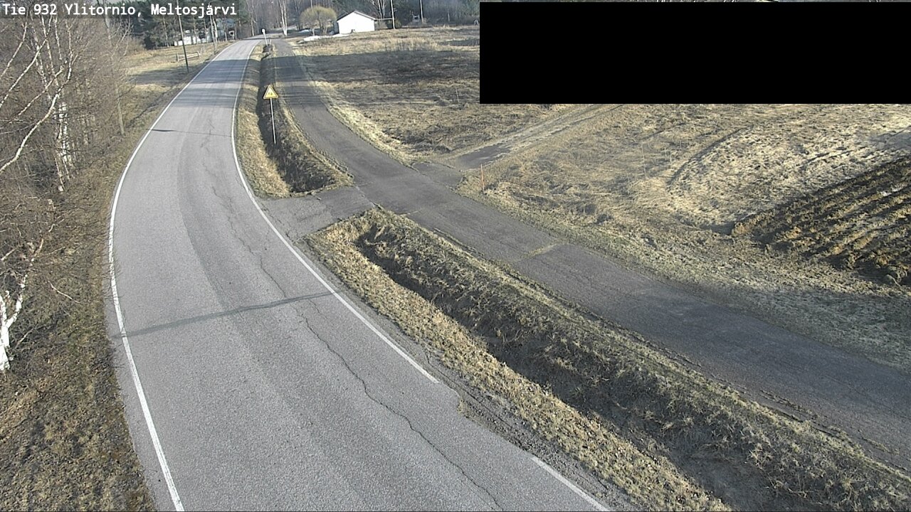 Weather Camera Image Road 932 Ylitornio, Meltosjärv, Ylitornio, Lappi
