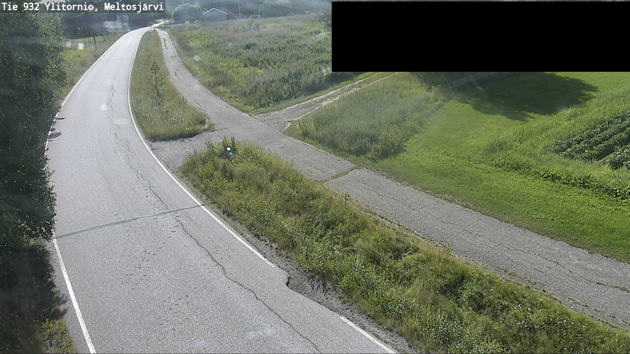 Weather Camera Image Road 932 Ylitornio, Meltosjärv, Ylitornio, Lappi
