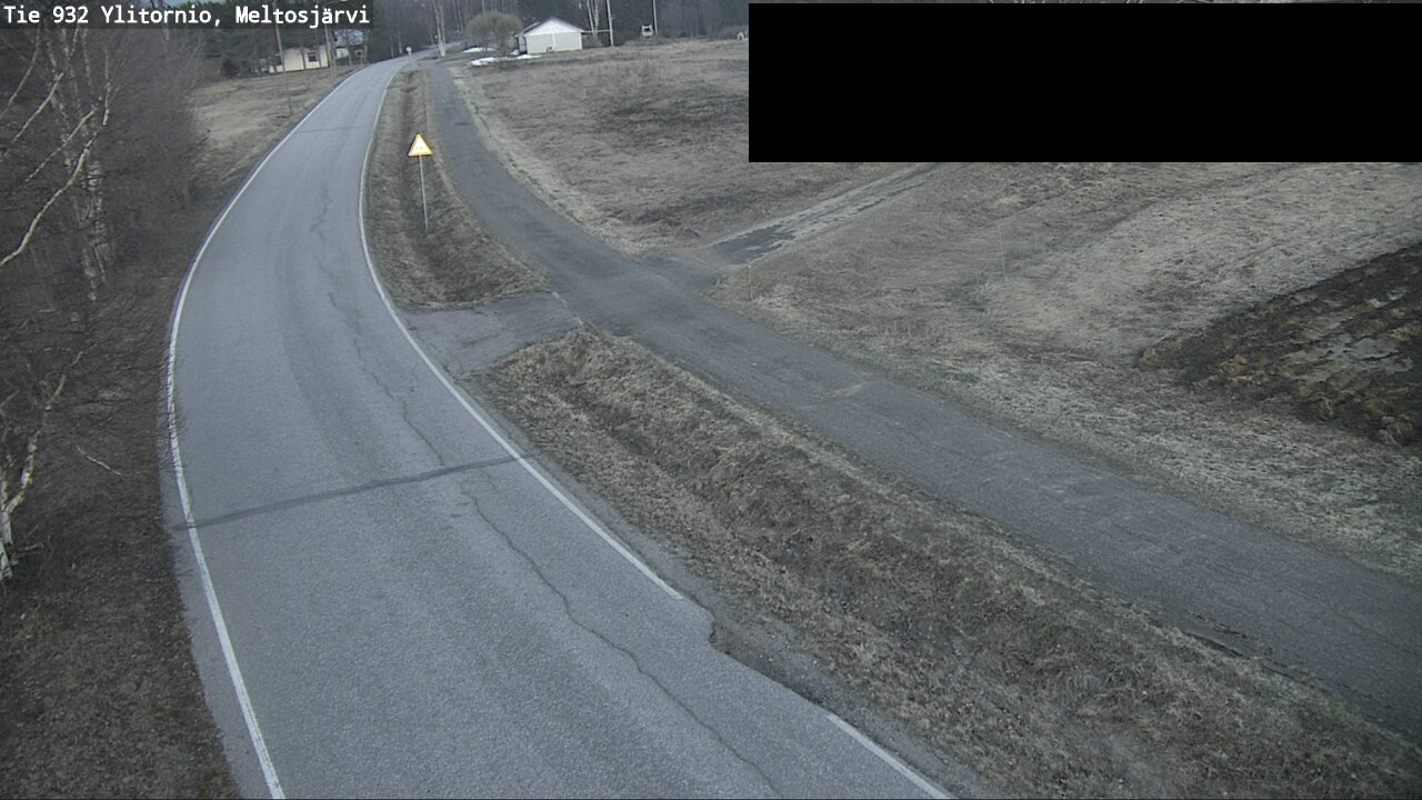 Weather Camera Image Road 932 Ylitornio, Meltosjärv, Ylitornio, Lappi
