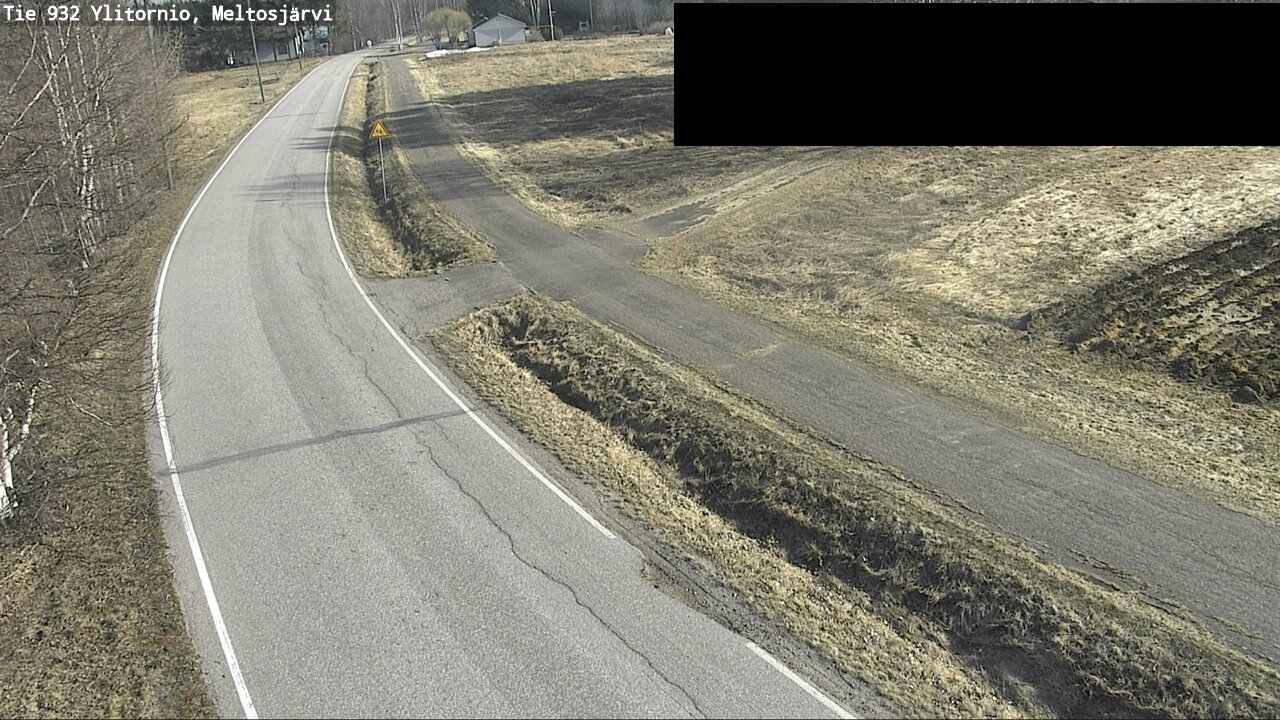 Weather Camera Image Road 932 Ylitornio, Meltosjärv, Ylitornio, Lappi