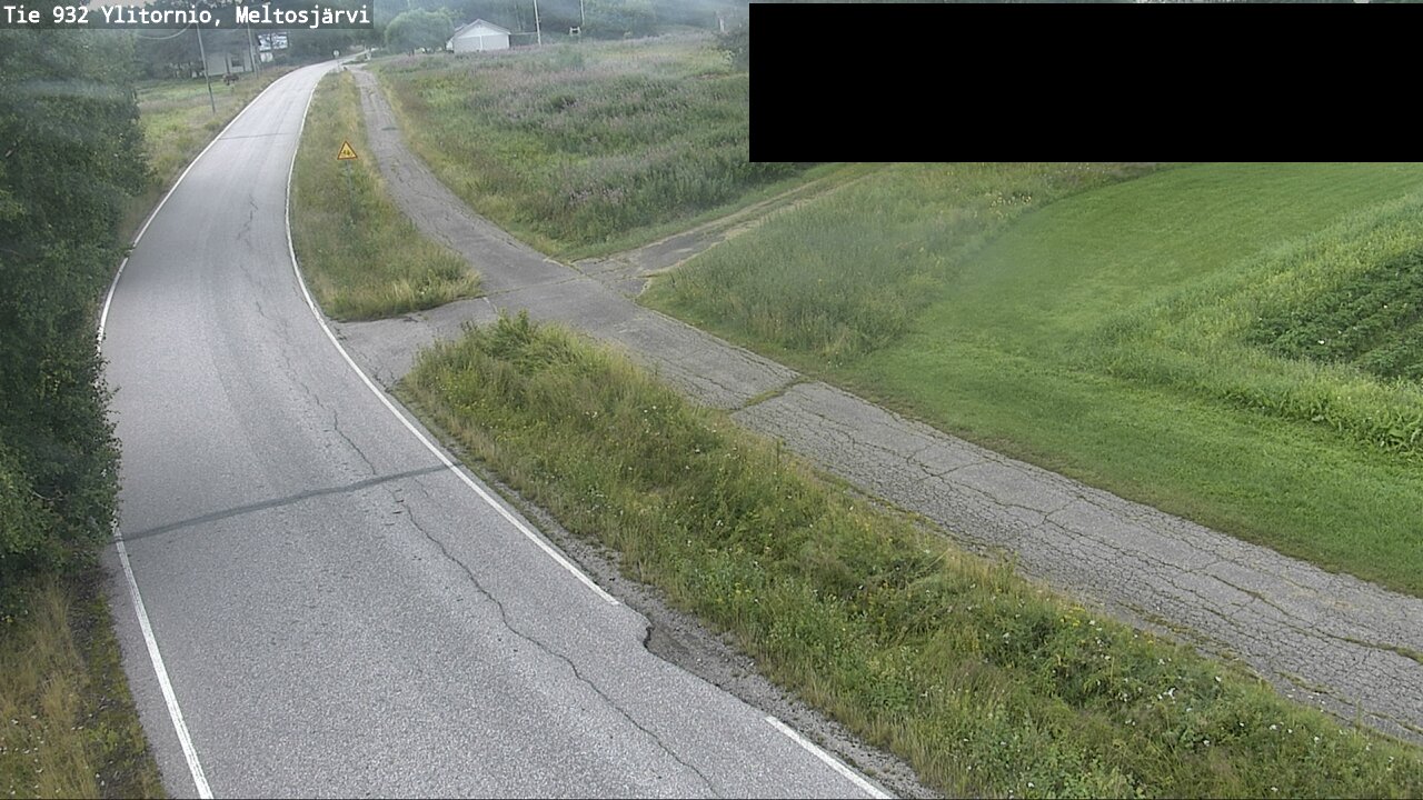Weather Camera Image Road 932 Ylitornio, Meltosjärv, Ylitornio, Lappi