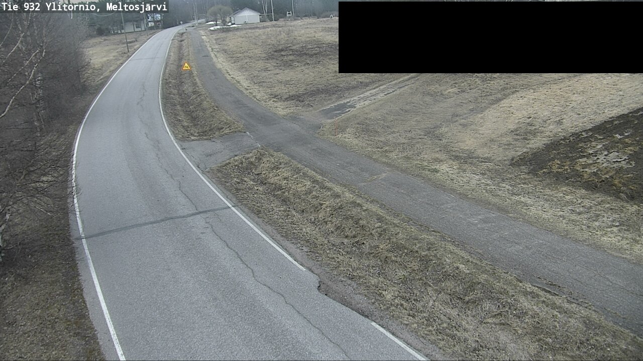 Weather Camera Image Väg 932 Övertorneå, Meltosjä, Ylitornio, Lappi