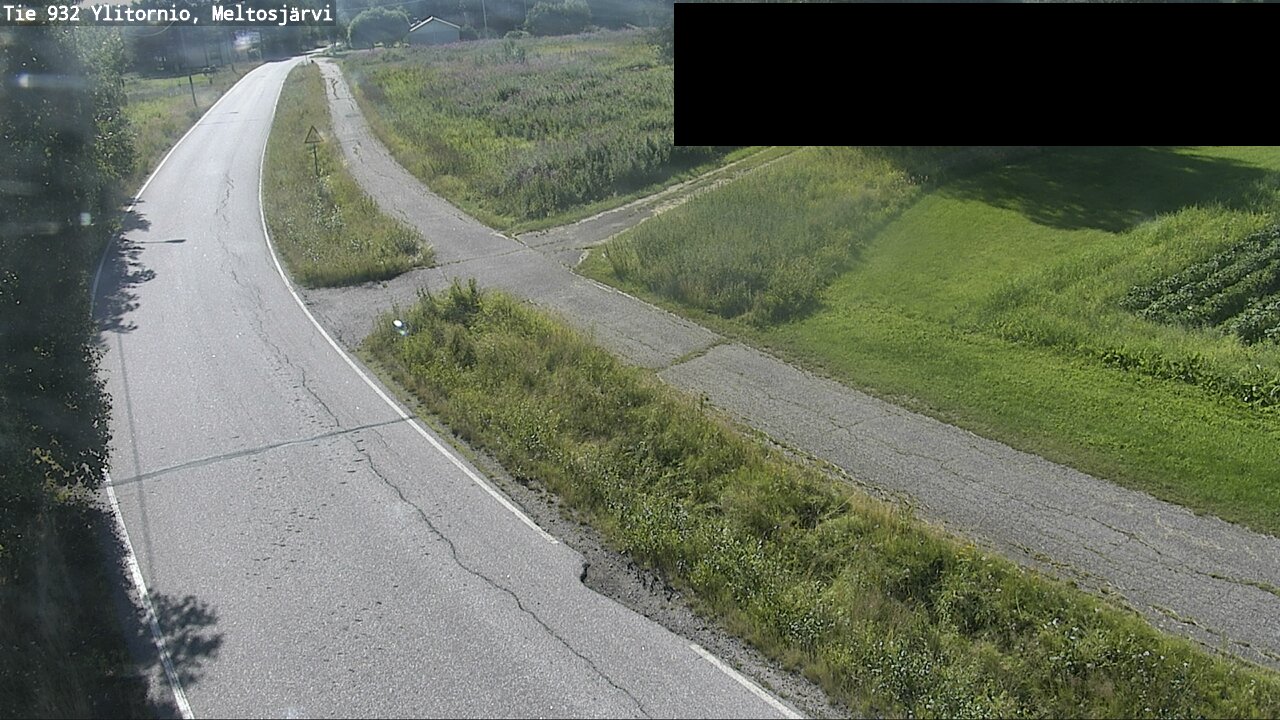 Weather Camera Image Road 932 Ylitornio, Meltosjärv, Ylitornio, Lappi