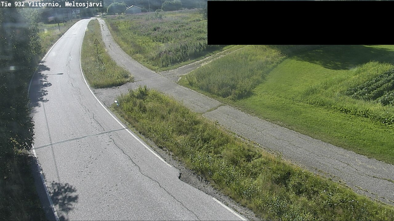 Weather Camera Image Road 932 Ylitornio, Meltosjärv, Ylitornio, Lappi