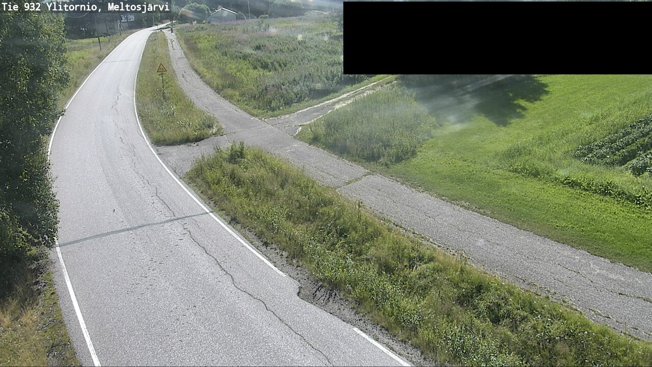 Weather Camera Image Road 932 Ylitornio, Meltosjärv, Ylitornio, Lappi