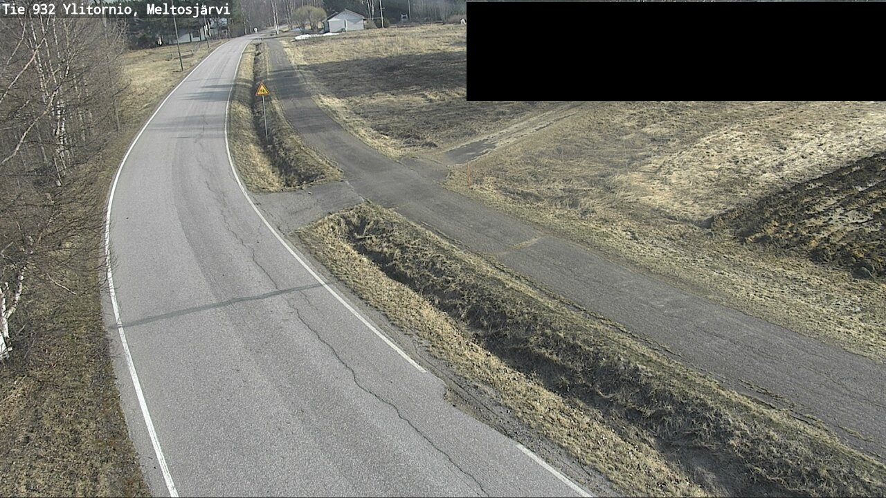 Weather Camera Image Road 932 Ylitornio, Meltosjärv, Ylitornio, Lappi
