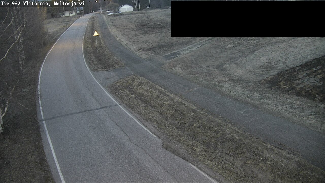 Weather Camera Image Road 932 Ylitornio, Meltosjärv, Ylitornio, Lappi