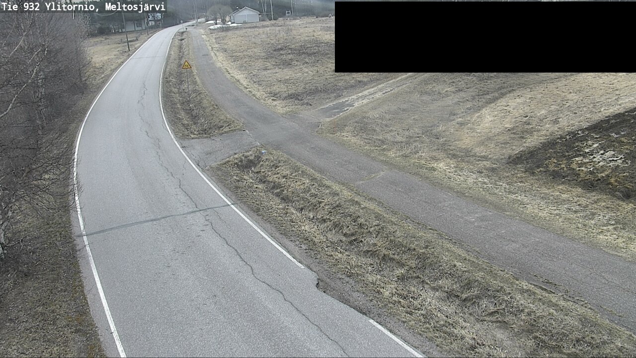 Weather Camera Image Road 932 Ylitornio, Meltosjärv, Ylitornio, Lappi